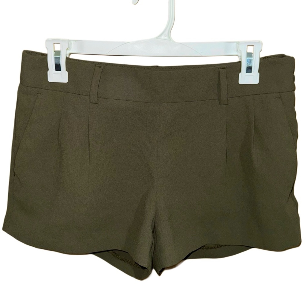 Express Olive Shorts